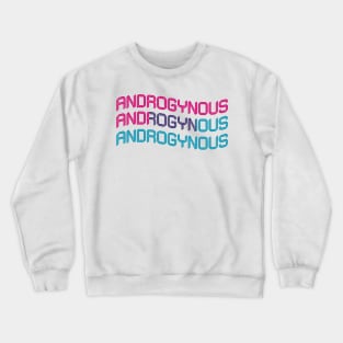 Androgynous lgtb equality Crewneck Sweatshirt